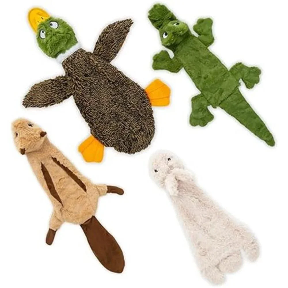 Best Pet Supplies Squeaky Dog Toys with Soft Durable Fabric for Small, Medium